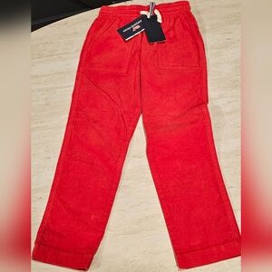 New Vineyard Vines Kifd Vibrant Red Jetty Pants